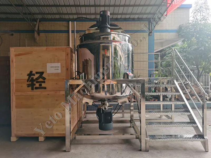 一噸攪拌槽機--準備出貨